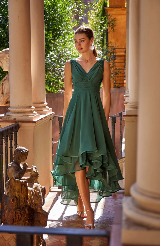 Robe midi Kaki (Réf. R058L)