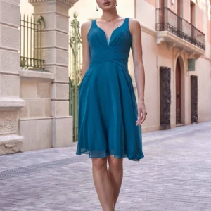 Robe courte Émeraude (R209c)